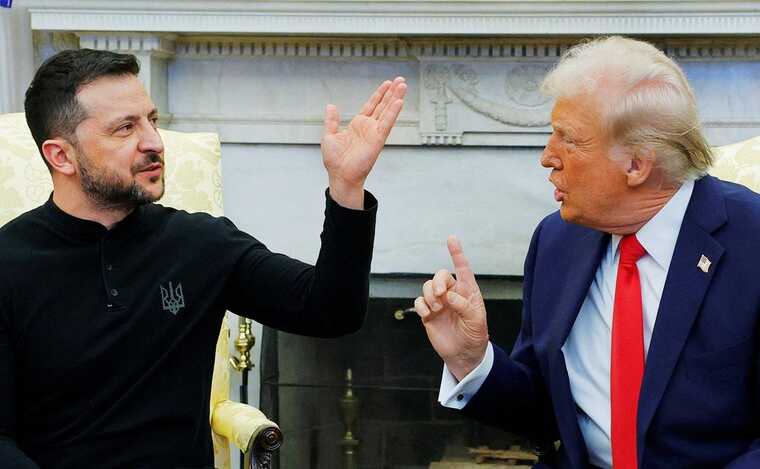 Трамп недоволен, что после его конфликта с Зеленским европейские лидеры обнимали его в Лондоне