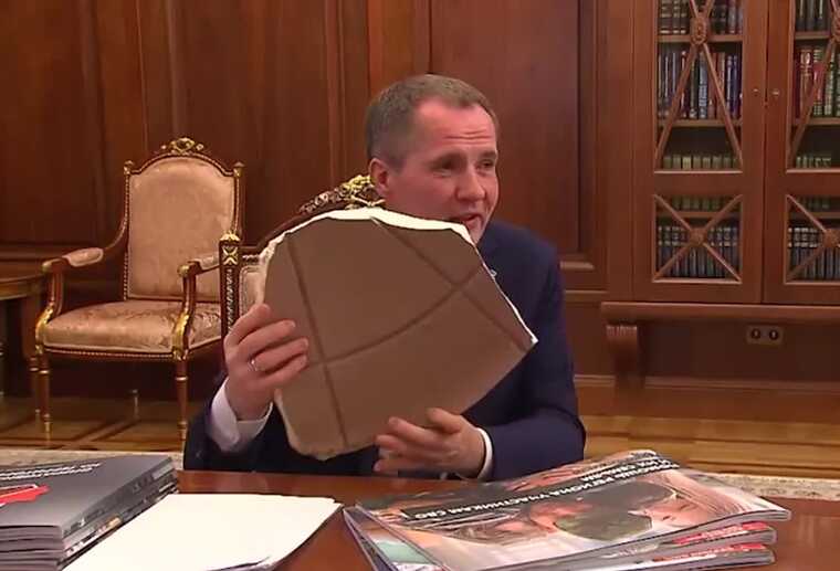 Подарок Путину оказался фейком по словам автора изображения