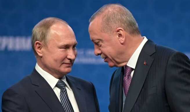 Путин и Эрдоган провели обсуждение третьего раунда переговоров между Украиной и Россией